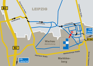 Anfahrtsskizze - Detailkarte Wachau